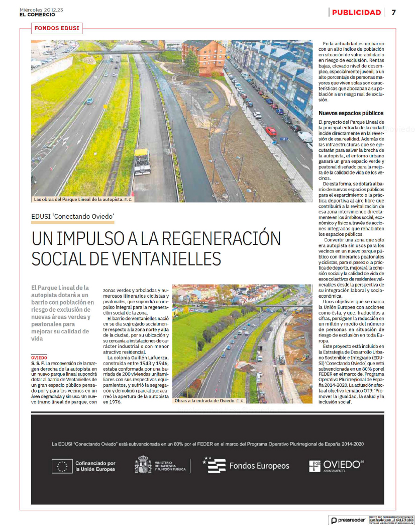 Parque Lineal - El Comercio 201223